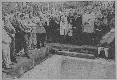 Beerdigung von Josef Krems